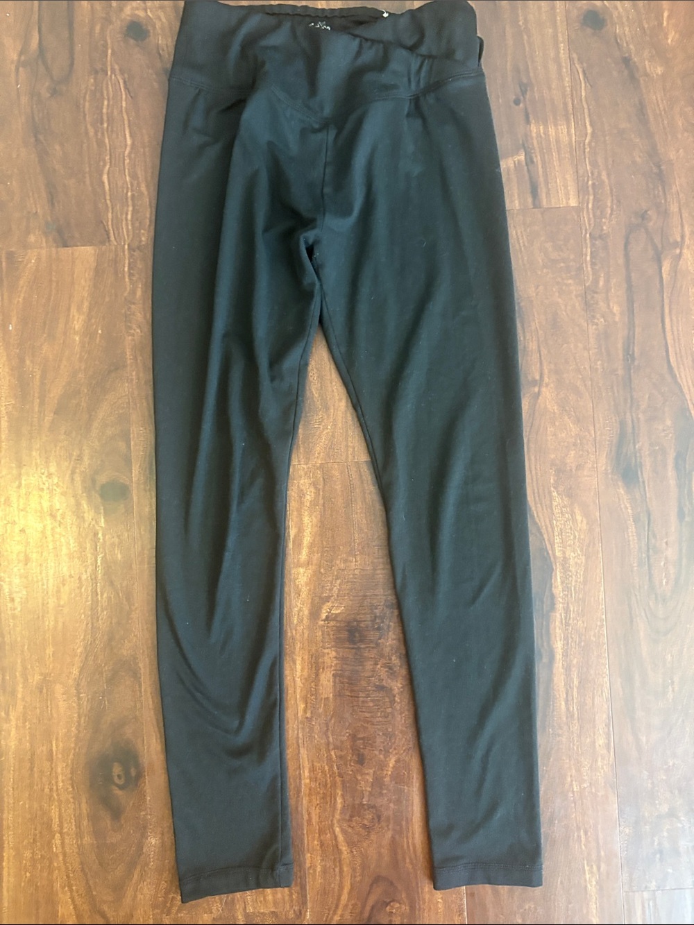 Girls black Justice Leggings size 12/14